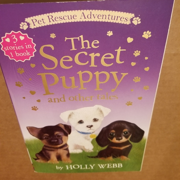 Pet Rescue Adventures The Secret Puppy & other tales book by Holly Webb - Picture 1 of 6